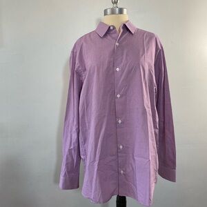 Fairlane & Sons Yarn Dye Oxford Long Sleeve Shirt Regular Size L